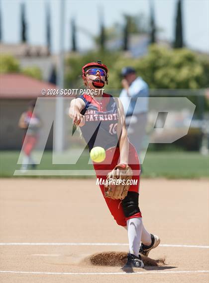 Thumbnail 1 in Hesperia Christian @ Temecula Prep (CIF SS D8 Semifinal) photogallery.