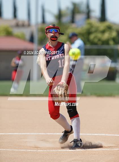 Thumbnail 3 in Hesperia Christian @ Temecula Prep (CIF SS D8 Semifinal) photogallery.