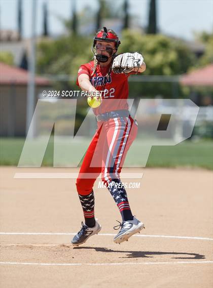 Thumbnail 3 in Hesperia Christian @ Temecula Prep (CIF SS D8 Semifinal) photogallery.