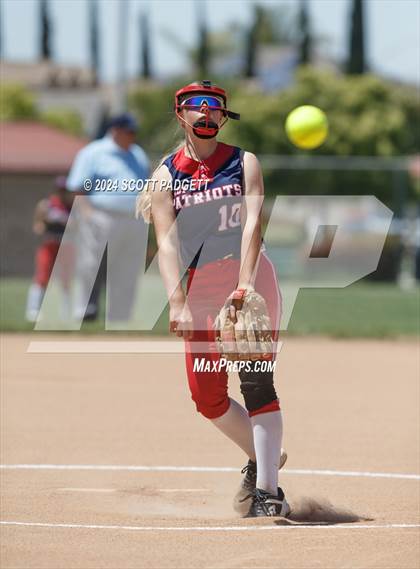 Thumbnail 2 in Hesperia Christian @ Temecula Prep (CIF SS D8 Semifinal) photogallery.