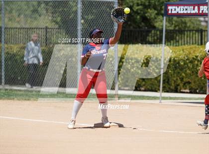 Thumbnail 2 in Hesperia Christian @ Temecula Prep (CIF SS D8 Semifinal) photogallery.