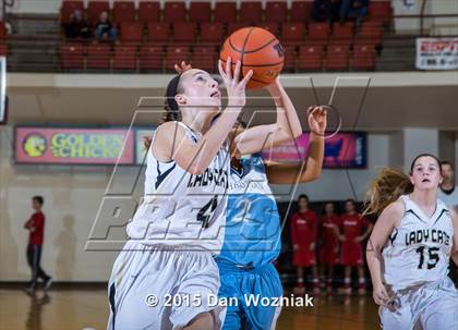 Thumbnail 3 in New Way Christian Academy vs. Archer City (Fantasy of Lights) photogallery.