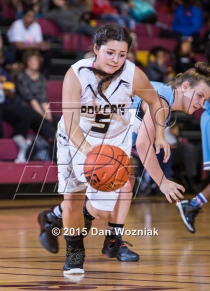 Thumbnail 3 in New Way Christian Academy vs. Archer City (Fantasy of Lights) photogallery.