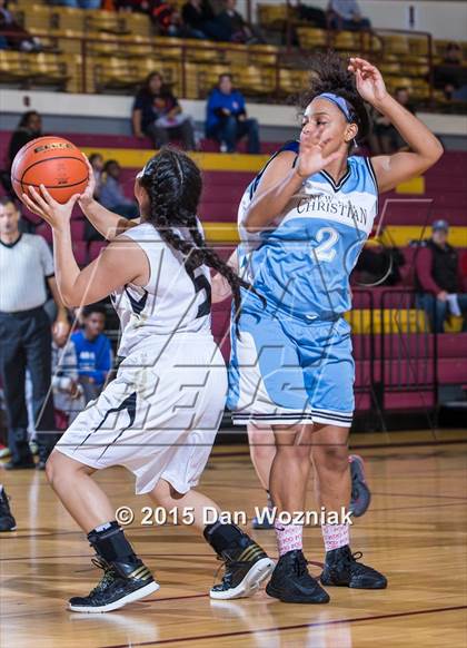Thumbnail 1 in New Way Christian Academy vs. Archer City (Fantasy of Lights) photogallery.