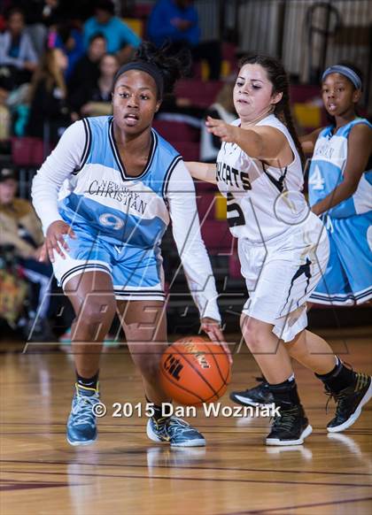 Thumbnail 1 in New Way Christian Academy vs. Archer City (Fantasy of Lights) photogallery.