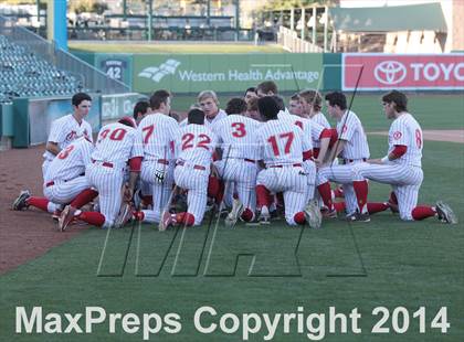 Thumbnail 2 in Jesuit vs. Davis (@Raley field) photogallery.