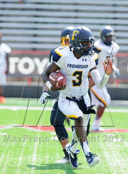 Thumbnail 3 in Friendship Collegiate Academy vs. St. Frances Academy photogallery.