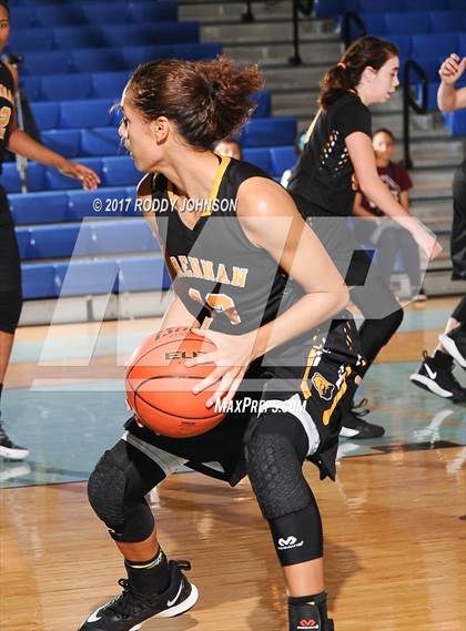 Thumbnail 2 in Brennan vs. Dawson (McDonald's Texas Invitational) photogallery.