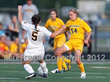 Thumbnail 3 in Lockport @ Metea Valley (IHSA 3A Sectional Playoff) photogallery.