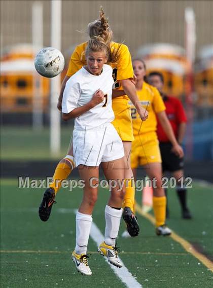 Thumbnail 3 in Lockport @ Metea Valley (IHSA 3A Sectional Playoff) photogallery.