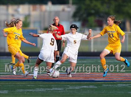 Thumbnail 3 in Lockport @ Metea Valley (IHSA 3A Sectional Playoff) photogallery.