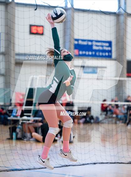 Thumbnail 3 in Coronado vs Academy of Our Lady of Peace (Southern California Invitational) photogallery.