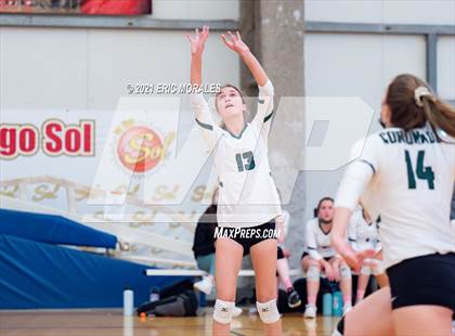 Thumbnail 3 in Coronado vs Academy of Our Lady of Peace (Southern California Invitational) photogallery.