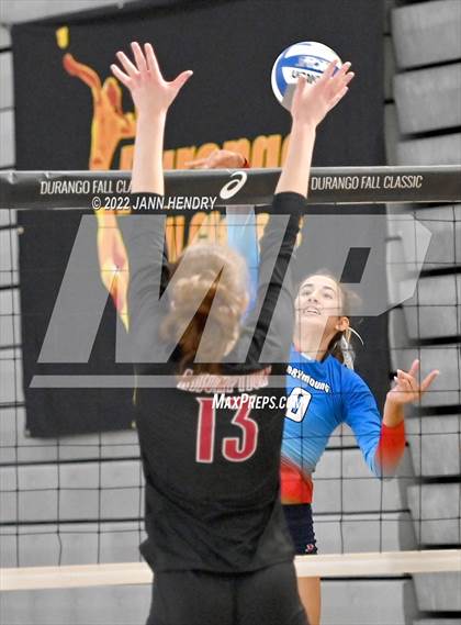 Thumbnail 1 in Assumption vs. Marymount (Durango Fall Classic) photogallery.
