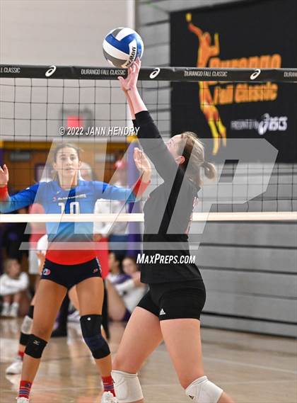 Thumbnail 2 in Assumption vs. Marymount (Durango Fall Classic) photogallery.
