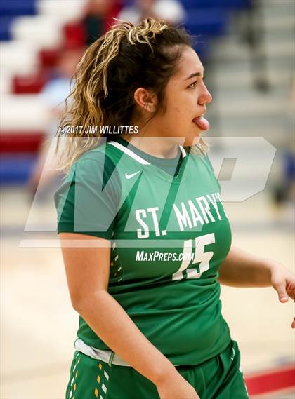 Thumbnail 3 in Verrado vs. St. Mary's (Lady Titan Winter Hoops Classic) photogallery.