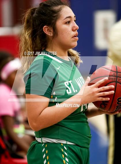 Thumbnail 3 in Verrado vs. St. Mary's (Lady Titan Winter Hoops Classic) photogallery.