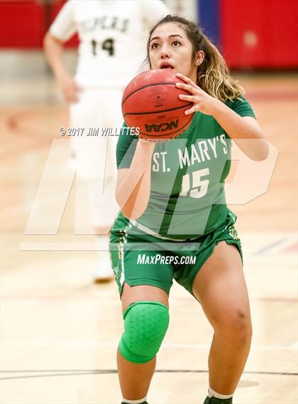 Thumbnail 2 in Verrado vs. St. Mary's (Lady Titan Winter Hoops Classic) photogallery.