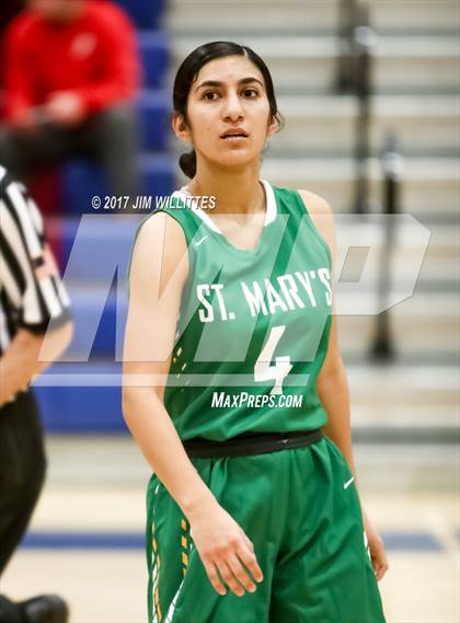 Thumbnail 2 in Verrado vs. St. Mary's (Lady Titan Winter Hoops Classic) photogallery.