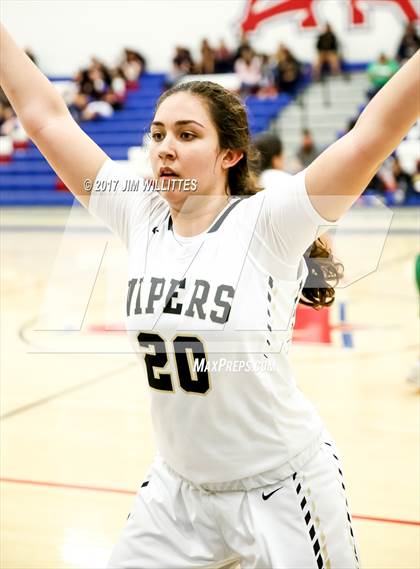 Thumbnail 1 in Verrado vs. St. Mary's (Lady Titan Winter Hoops Classic) photogallery.