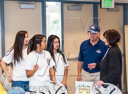 Thumbnail 1 in Crystal Springs vs Woodside Priory (CIF CCS D5 Final) photogallery.
