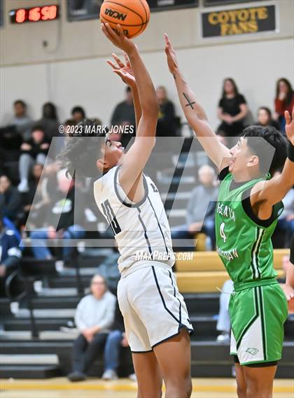 Thumbnail 2 in Phoenix Country Day vs. Phoenix Christian (ALA Coyotes Basketball Invitational - Championship) photogallery.