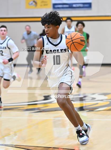 Thumbnail 1 in Phoenix Country Day vs. Phoenix Christian (ALA Coyotes Basketball Invitational - Championship) photogallery.