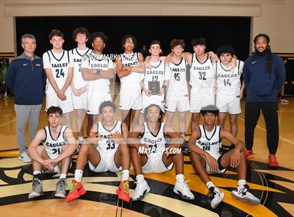 Thumbnail 3 in Phoenix Country Day vs. Phoenix Christian (ALA Coyotes Basketball Invitational - Championship) photogallery.