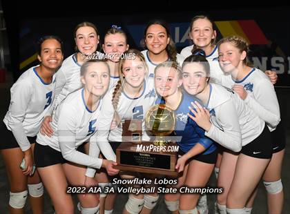 Thumbnail 1 in Snowflake vs. Northwest Christian (AIA 3A Finals Awards) photogallery.