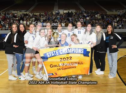Thumbnail 3 in Snowflake vs. Northwest Christian (AIA 3A Finals Awards) photogallery.