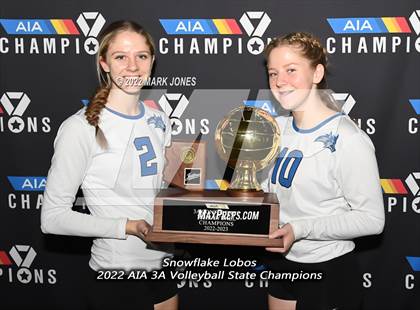 Thumbnail 1 in Snowflake vs. Northwest Christian (AIA 3A Finals Awards) photogallery.