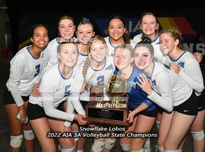 Thumbnail 3 in Snowflake vs. Northwest Christian (AIA 3A Finals Awards) photogallery.