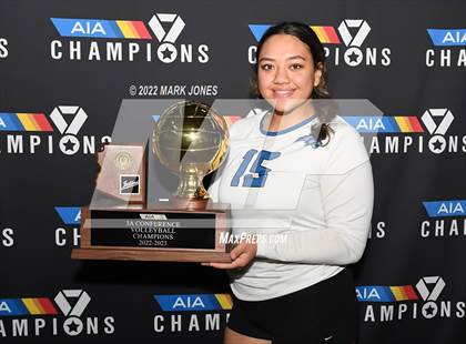 Thumbnail 3 in Snowflake vs. Northwest Christian (AIA 3A Finals Awards) photogallery.