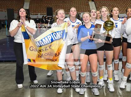 Thumbnail 3 in Snowflake vs. Northwest Christian (AIA 3A Finals Awards) photogallery.