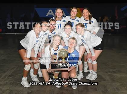Thumbnail 2 in Snowflake vs. Northwest Christian (AIA 3A Finals Awards) photogallery.