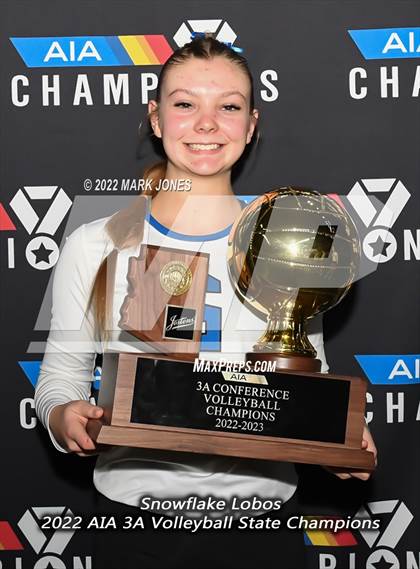 Thumbnail 3 in Snowflake vs. Northwest Christian (AIA 3A Finals Awards) photogallery.