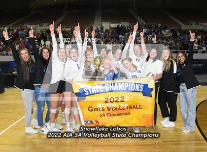 Thumbnail 3 in Snowflake vs. Northwest Christian (AIA 3A Finals Awards) photogallery.