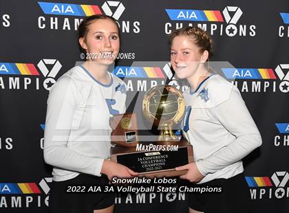 Thumbnail 2 in Snowflake vs. Northwest Christian (AIA 3A Finals Awards) photogallery.