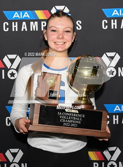 Thumbnail 2 in Snowflake vs. Northwest Christian (AIA 3A Finals Awards) photogallery.