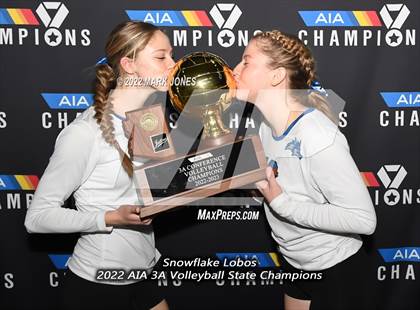 Thumbnail 3 in Snowflake vs. Northwest Christian (AIA 3A Finals Awards) photogallery.