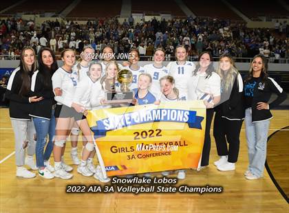Thumbnail 2 in Snowflake vs. Northwest Christian (AIA 3A Finals Awards) photogallery.