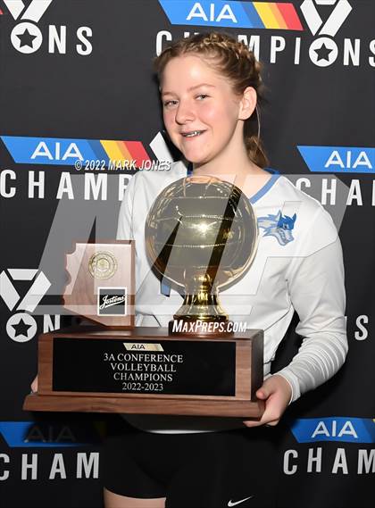 Thumbnail 3 in Snowflake vs. Northwest Christian (AIA 3A Finals Awards) photogallery.