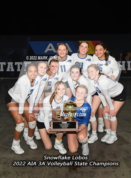 Thumbnail 3 in Snowflake vs. Northwest Christian (AIA 3A Finals Awards) photogallery.