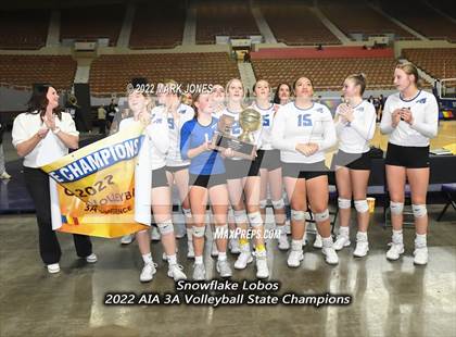 Thumbnail 2 in Snowflake vs. Northwest Christian (AIA 3A Finals Awards) photogallery.