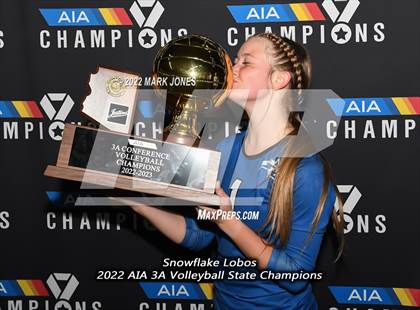 Thumbnail 2 in Snowflake vs. Northwest Christian (AIA 3A Finals Awards) photogallery.