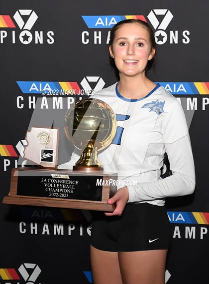 Thumbnail 2 in Snowflake vs. Northwest Christian (AIA 3A Finals Awards) photogallery.