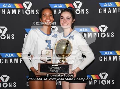 Thumbnail 3 in Snowflake vs. Northwest Christian (AIA 3A Finals Awards) photogallery.