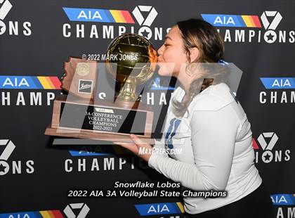Thumbnail 3 in Snowflake vs. Northwest Christian (AIA 3A Finals Awards) photogallery.