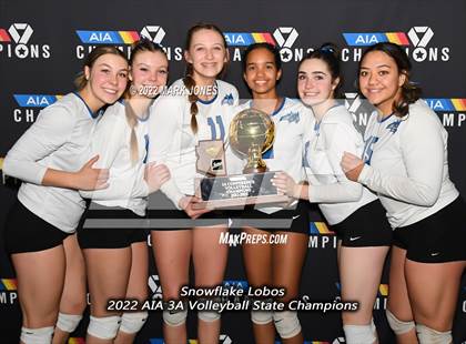 Thumbnail 1 in Snowflake vs. Northwest Christian (AIA 3A Finals Awards) photogallery.