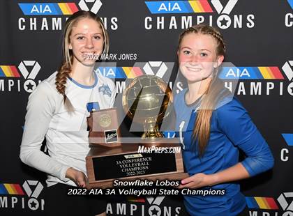 Thumbnail 2 in Snowflake vs. Northwest Christian (AIA 3A Finals Awards) photogallery.